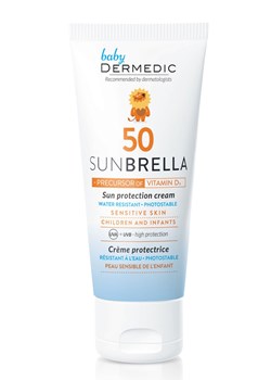 Dermedic SUNBRELLA Krem ochronny BABY SPF50 50ml ze sklepu 5.10.15 w kategorii Kosmetyki do opalania - zdjęcie 161994421