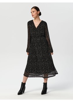 Sinsay - Sukienka midi ze wzorem - wielobarwny ze sklepu Sinsay w kategorii Sukienki - zdjęcie 161995923