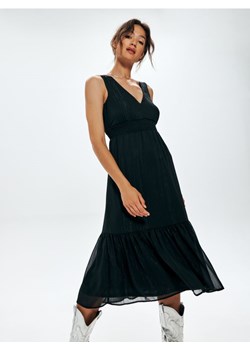 Sinsay - Sukienka midi na ramiączkach - czarny ze sklepu Sinsay w kategorii Sukienki - zdjęcie 161995943