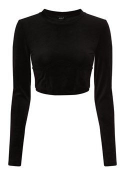 Aygill's Damska koszulka z długim rękawem Kobiety czarny jednolity ze sklepu vangraaf w kategorii Bluzki damskie - zdjęcie 162005500