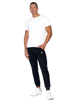 Bawełniane t -shirty męskie z okrągłym dekoltem - 2 pak - biały - czarny ze sklepu 5.10.15 w kategorii T-shirty męskie - zdjęcie 162011461