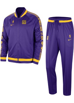 Męski dres Nike Dri-FIT NBA Los Angeles Lakers Starting 5 - Fiolet ze sklepu Nike poland w kategorii Dresy męskie - zdjęcie 162021344