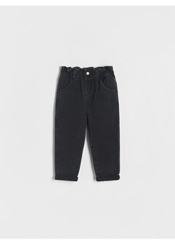 Reserved - Classic denim baggy - czarny ze sklepu Reserved w kategorii Spodnie i półśpiochy - zdjęcie 162027693