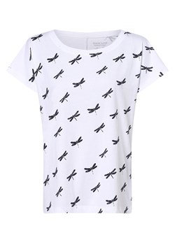 Marie Lund T-shirt damski Kobiety Bawełna biały wzorzysty ze sklepu vangraaf w kategorii Bluzki damskie - zdjęcie 162030444
