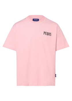 PEQUS T-shirt męski Mężczyźni Bawełna różowy nadruk ze sklepu vangraaf w kategorii T-shirty męskie - zdjęcie 162030531