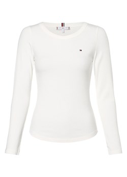 Tommy Hilfiger Damska koszulka z długim rękawem Kobiety wiskoza écru jednolity ze sklepu vangraaf w kategorii Bluzki damskie - zdjęcie 162030761