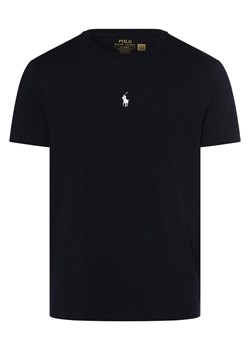 Polo Ralph Lauren T-shirt męski Mężczyźni Bawełna granatowy jednolity ze sklepu vangraaf w kategorii T-shirty męskie - zdjęcie 162030841