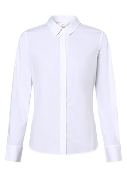 s.Oliver BLACK LABEL Bluzka damska Kobiety Bawełna biały jednolity ze sklepu vangraaf w kategorii Koszule męskie - zdjęcie 162030873
