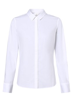 s.Oliver BLACK LABEL Bluzka damska Kobiety Bawełna biały jednolity ze sklepu vangraaf w kategorii Koszule damskie - zdjęcie 162030873