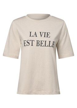 Franco Callegari T-shirt damski Kobiety Bawełna kitt nadruk ze sklepu vangraaf w kategorii Bluzki damskie - zdjęcie 162030891