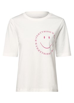 Franco Callegari T-shirt damski Kobiety Bawełna écru nadruk ze sklepu vangraaf w kategorii Bluzki damskie - zdjęcie 162030893