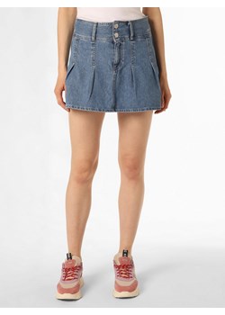 Tommy Jeans Jeansowa spódnica damska Kobiety Bawełna blue stone jednolity ze sklepu vangraaf w kategorii Spódnice - zdjęcie 162030931