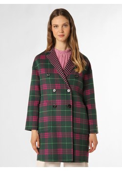 MAX&Co. Damski płaszcz dwustronny Kobiety jodłowy w kratkę ze sklepu vangraaf w kategorii Płaszcze damskie - zdjęcie 162031004