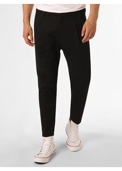 Drykorn Spodnie Mężczyźni Bawełna czarny jednolity ze sklepu vangraaf w kategorii Spodnie męskie - zdjęcie 162031130