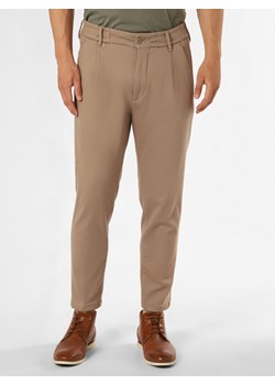 Drykorn Spodnie Mężczyźni Bawełna beżowy jednolity ze sklepu vangraaf w kategorii Spodnie męskie - zdjęcie 162031131