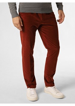 Finshley & Harding London Spodnie Mężczyźni Bawełna sjena jednolity ze sklepu vangraaf w kategorii Spodnie męskie - zdjęcie 162031144