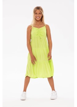 Zielona sukienka dziewczęca na lato z wiskozy ze sklepu 5.10.15 w kategorii Sukienki dziewczęce - zdjęcie 162033160