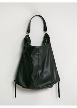 Torebka damska typu worek czarna Giuseppina 906 ze sklepu Big Star w kategorii Torby Shopper bag - zdjęcie 162033632