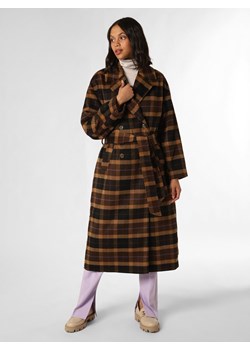 Tom Tailor Denim Płaszcz damski Kobiety brązowy w kratkę ze sklepu vangraaf w kategorii Płaszcze damskie - zdjęcie 162035164