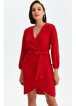 Top Secret sukienka z kopertowym wykończeniem SSU4434, Kolor czerwony, Rozmiar 34, Top Secret ze sklepu Primodo w kategorii Sukienki - zdjęcie 162038390