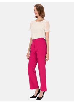 Eleganckie spodnie plus size z gumką w pasie Potis & Verso Gustawa ze sklepu Eye For Fashion w kategorii Spodnie damskie - zdjęcie 162041450