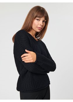 Sinsay - Sweter w prążki - czarny ze sklepu Sinsay w kategorii Swetry damskie - zdjęcie 162042913