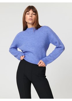 Sinsay - Sweter z miękkiej dzianiny - niebieski ze sklepu Sinsay w kategorii Swetry damskie - zdjęcie 162043003