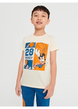Sinsay - Koszulka Myszka Miki - kremowy ze sklepu Sinsay w kategorii T-shirty chłopięce - zdjęcie 162043021