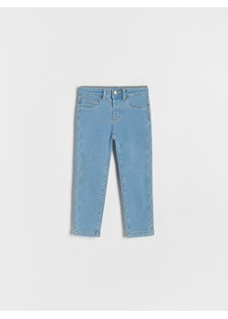 Reserved - Jeansy slim super soft - niebieski ze sklepu Reserved w kategorii Spodnie i półśpiochy - zdjęcie 162044302