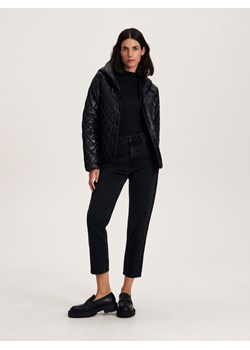 Reserved - Pikowana kurtka - czarny ze sklepu Reserved w kategorii Kurtki damskie - zdjęcie 162049360