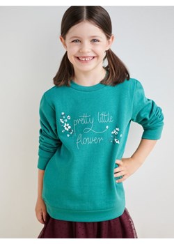 Sinsay - Bluza z nadrukiem - zielony ze sklepu Sinsay w kategorii Bluzy dziewczęce - zdjęcie 162050302