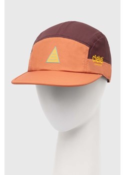 Ciele Athletics czapka z daszkiem GOCap Carbon - RCC CLGCRCC.RS001 kolor brązowy wzorzysta ze sklepu PRM w kategorii Czapki z daszkiem męskie - zdjęcie 162053782