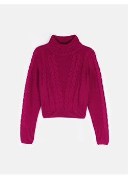 GATE Sweter damski z plecionym wzorem i długimi rękawami 38 ze sklepu gateshop w kategorii Swetry damskie - zdjęcie 162055551