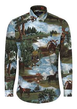 Polo Ralph Lauren Koszula męska Mężczyźni Regular Fit Bawełna wielokolorowy wzorzysty ze sklepu vangraaf w kategorii Koszule męskie - zdjęcie 162056023