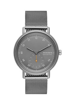 Skagen zegarek męski kolor srebrny ze sklepu ANSWEAR.com w kategorii Zegarki - zdjęcie 162057893