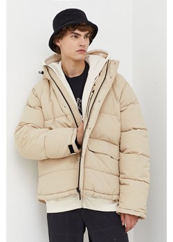 Dickies kurtka męska kolor beżowy zimowa ze sklepu ANSWEAR.com w kategorii Kurtki męskie - zdjęcie 162058254