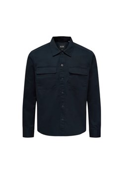 ONLY & SONS Koszula - Granatowy - Mężczyzna - M (M) ze sklepu Halfprice w kategorii Koszule męskie - zdjęcie 162059554