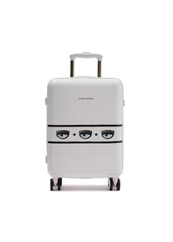 Średnia Twarda Walizka Chiara Ferragni 75SB0LA1 Bianco Ottico / White 003 ze sklepu eobuwie.pl w kategorii Walizki - zdjęcie 162061711