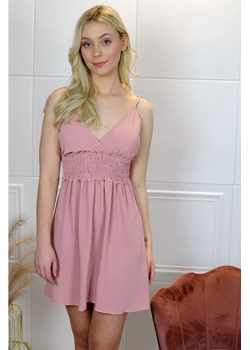 Krótka sukienka Merribel Rumina różowa ze sklepu 5.10.15 w kategorii Sukienki - zdjęcie 162062034