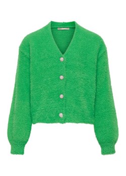 Kids ONLY Kardigan 15306451 Zielony Regular Fit ze sklepu MODIVO w kategorii Swetry dziewczęce - zdjęcie 162070760