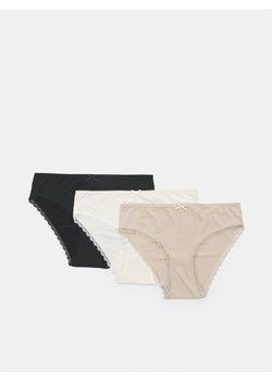 Sinsay - Majtki 3 pack - wielobarwny ze sklepu Sinsay w kategorii Majtki damskie - zdjęcie 162076023
