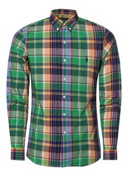 Polo Ralph Lauren Koszula męska Mężczyźni Slim Fit Bawełna zielony w kratkę ze sklepu vangraaf w kategorii Koszule męskie - zdjęcie 162081444
