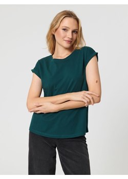 Sinsay - Koszulka bawełniana - zielony ze sklepu Sinsay w kategorii Bluzki damskie - zdjęcie 162088173