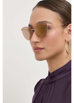Tom Ford okulary przeciwsłoneczne damskie kolor różowy ze sklepu PRM w kategorii Okulary przeciwsłoneczne damskie - zdjęcie 162095710