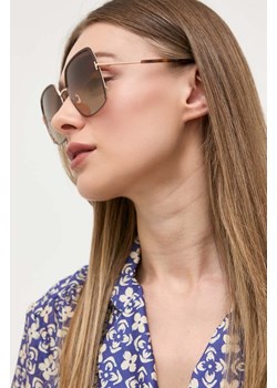 Tom Ford okulary przeciwsłoneczne damskie kolor brązowy ze sklepu PRM w kategorii Okulary przeciwsłoneczne damskie - zdjęcie 162095714