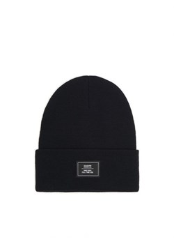 Cropp - Czarna czapka beanie - czarny ze sklepu Cropp w kategorii Czapki zimowe męskie - zdjęcie 162097142