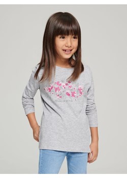 Sinsay - Koszulka z nadrukiem - szary ze sklepu Sinsay w kategorii Bluzki dziewczęce - zdjęcie 162104934