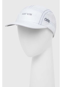 Ciele Athletics czapka z daszkiem GOCap SC - WWM CLGCSCWCNY.WH001 kolor biały z nadrukiem ze sklepu PRM w kategorii Czapki z daszkiem damskie - zdjęcie 162105713