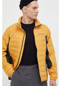 Columbia kurtka męska kolor żółty przejściowa ze sklepu ANSWEAR.com w kategorii Kurtki męskie - zdjęcie 162109063