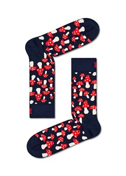 Happy Socks skarpetki Mushroom Sock kolor granatowy ze sklepu ANSWEAR.com w kategorii Skarpetki damskie - zdjęcie 162109240